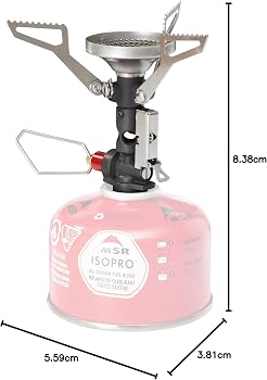 MSR PocketRocket Deluxe Ultralight Camping and Backpacking Stove